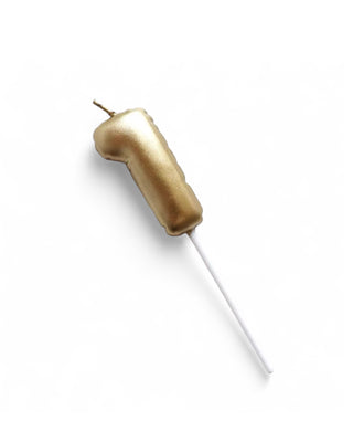 Number 1 Balloon Candle