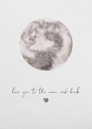 Love you to the moon Gift Card